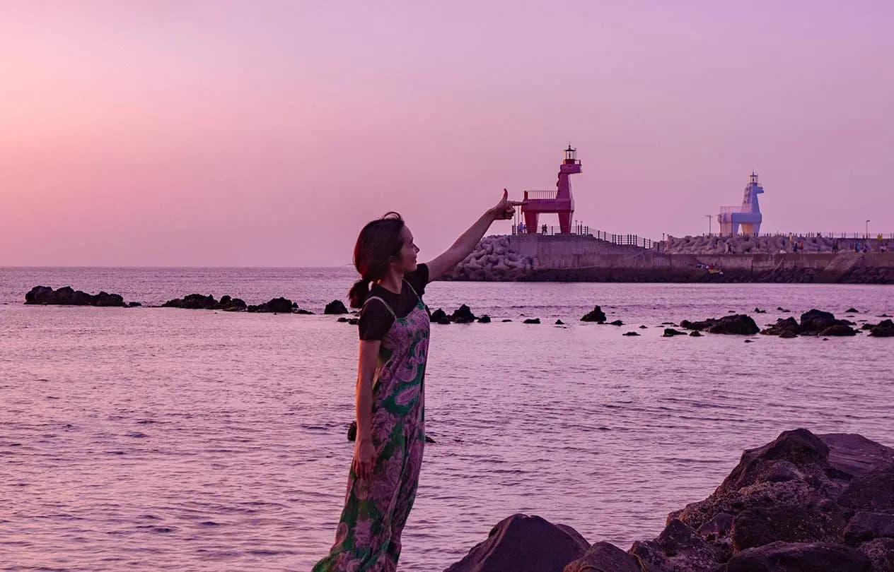 제주 해변 포토 스팟 <찬란하게 빛나는 내 인생의 한 컷>