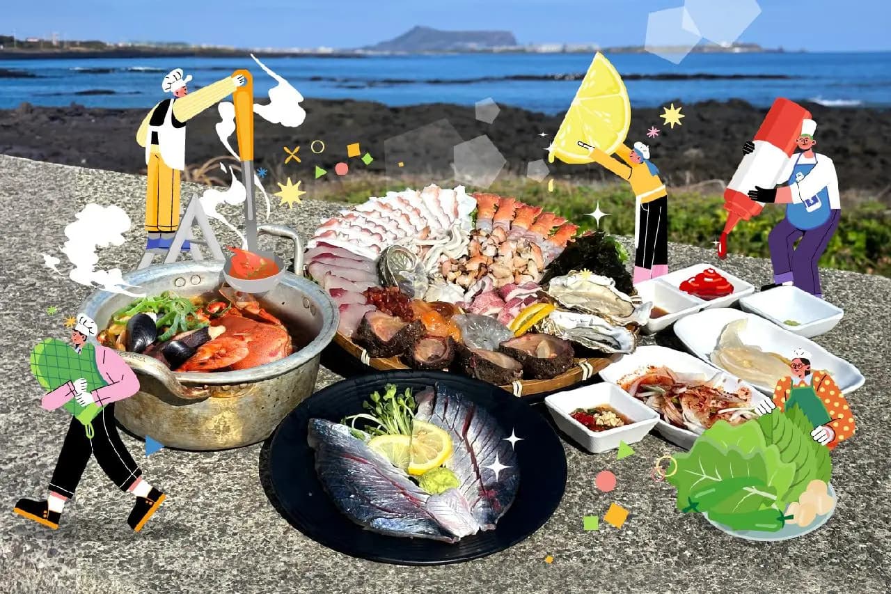 Heasanmul(Seafood) of Jeju