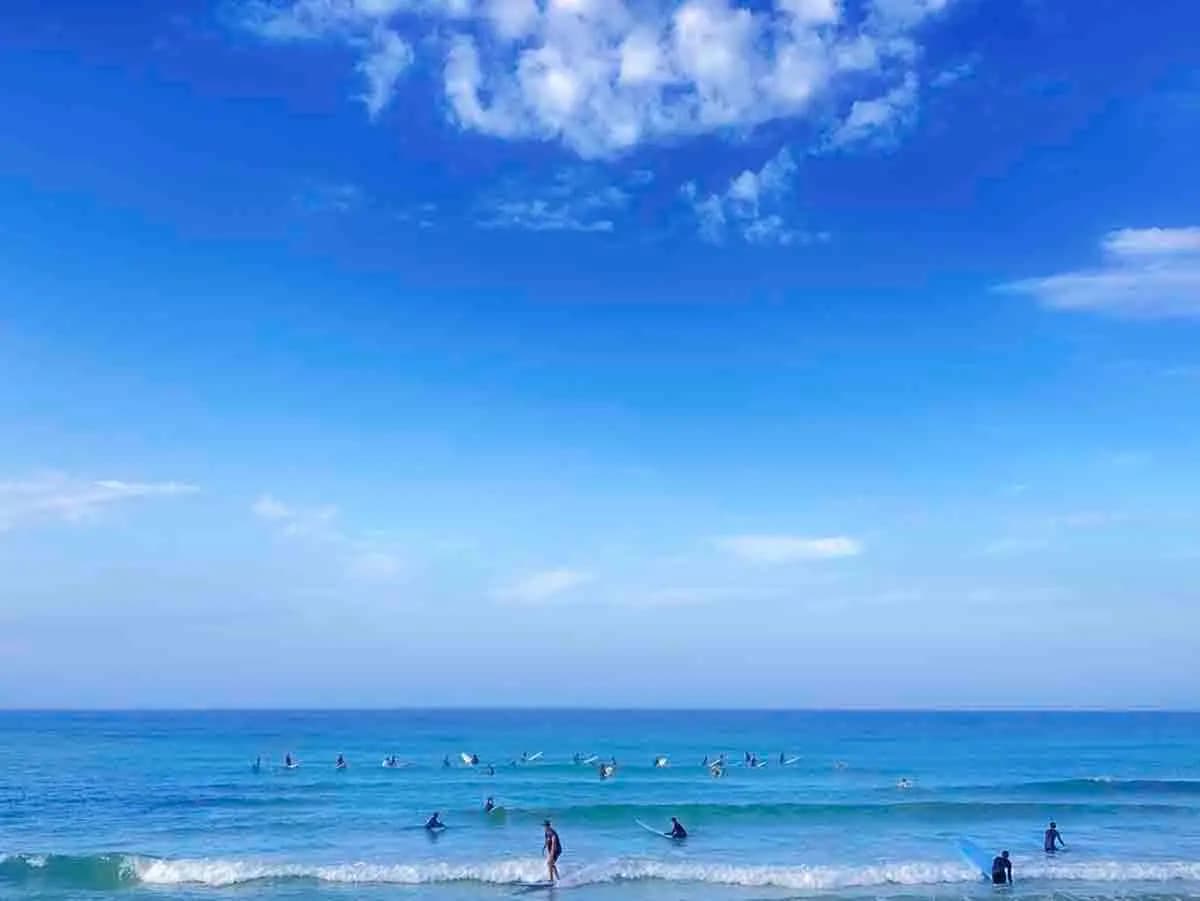 月靜里海水浴場